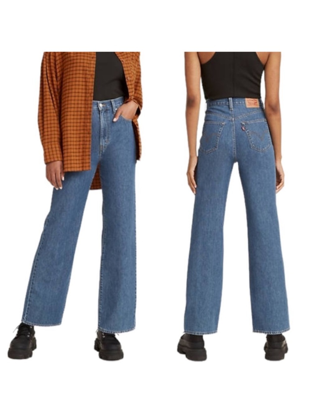 LEVI'S High Waisted Straight Jeans 32